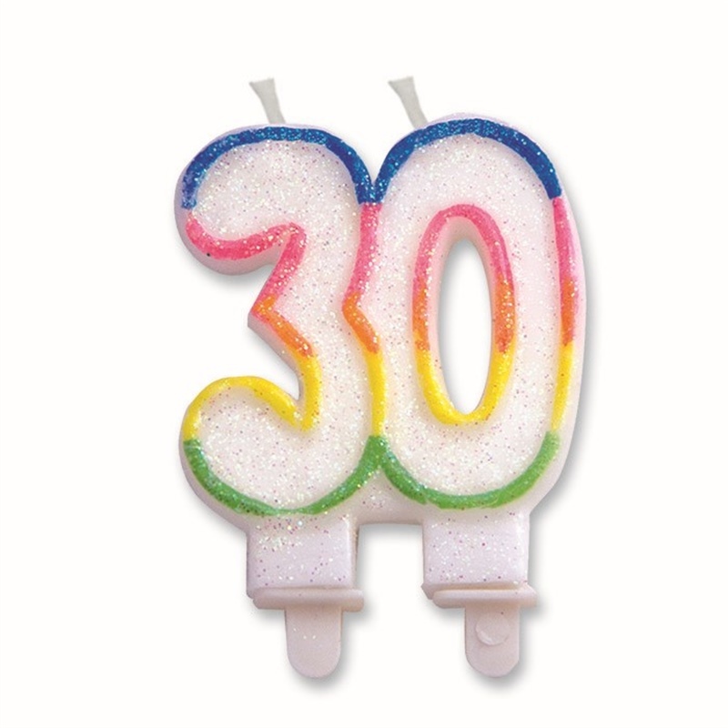 Candelina Sweet 8,5 cm Numero 30