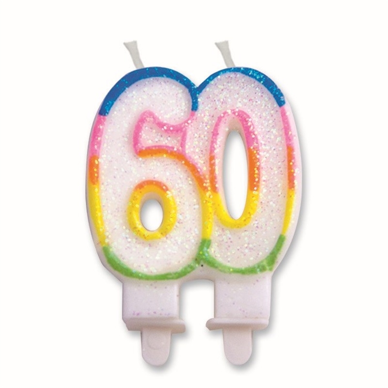 Candelina Sweet 8,5 cm Numero 60