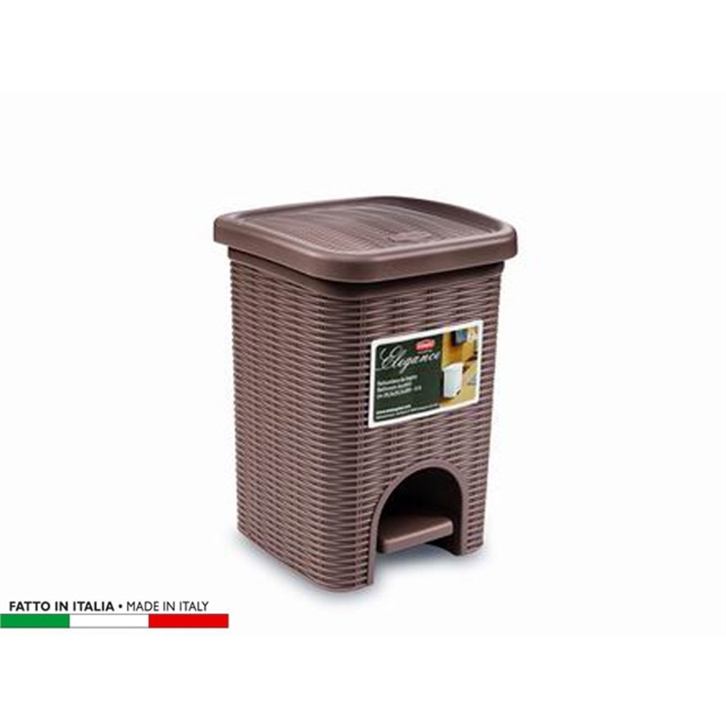 Pattumiera Elegance Tortora 6 Litri