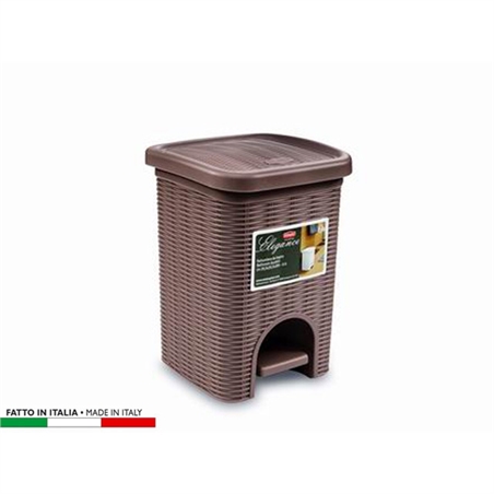 Pattumiera Elegance Tortora 6 Litri