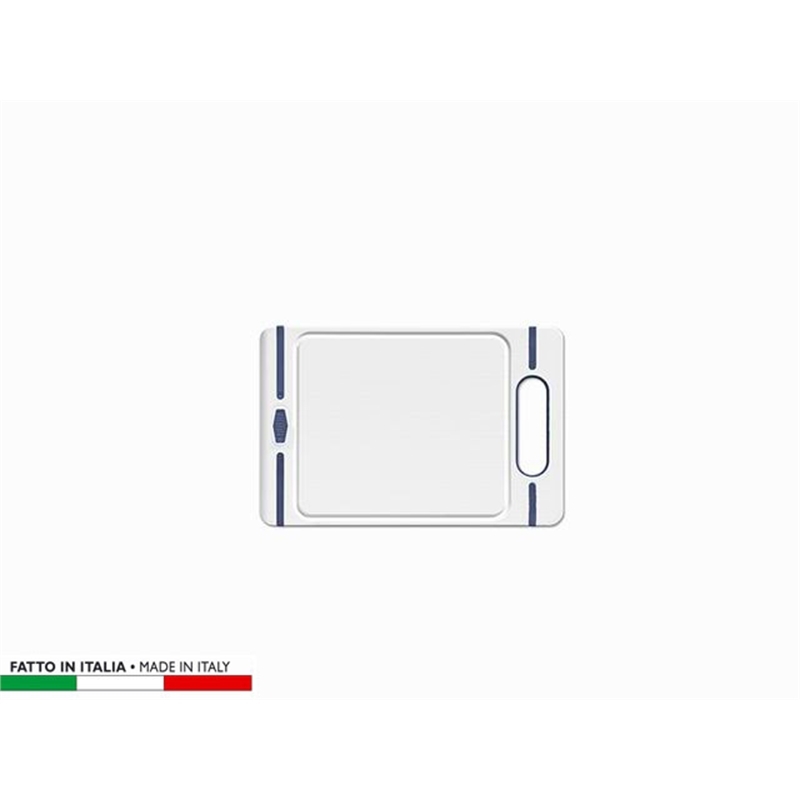 Tagliere 34x22x1 Blu/Bianco