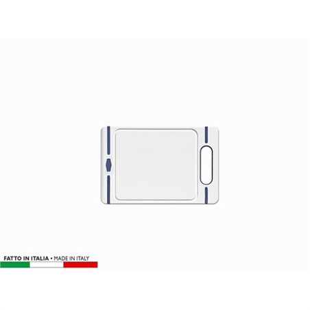 Tagliere 34x22x1 Blu/Bianco