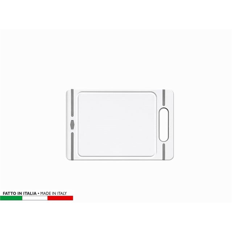 Tagliere 34x22x1 Tortora/Bianco
