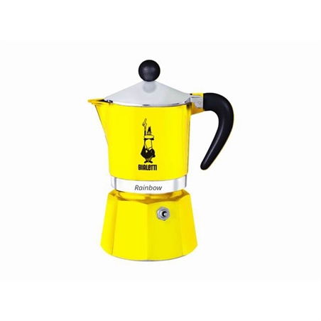 Caffettiera Rainbow 3 Tz Gialla