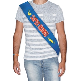 Fascia Premio Metallizzata 168 x 10 cm Super Nonno