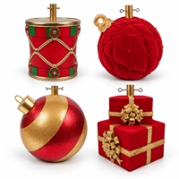 Scopri la nostra selezione di basi decorative per alberi di Natale, disponibili in forme, colori e finiture differenti. Modelli a palla, tamburo e pacco regalo ideali per nascondere il supporto dell’albero e rendere l’allestimento più elegante e completo